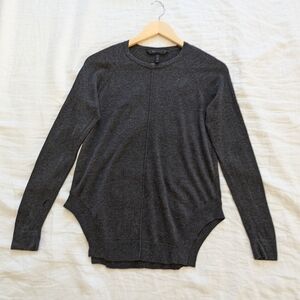 BcbgMaxAzria Asymmetrical Hem Sweater
